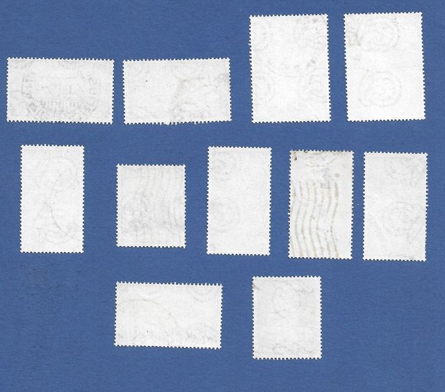 1950 Italia lotto francobolli usati