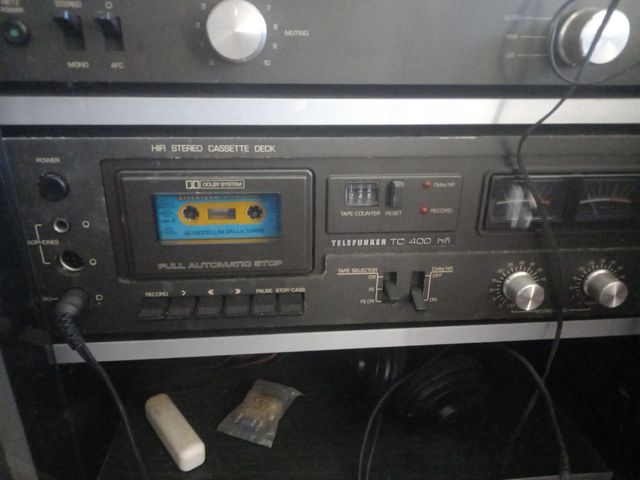 Impianto musica vintage