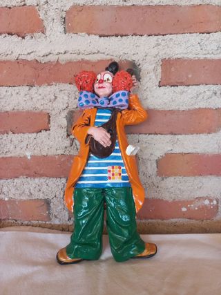 Payaso cerámico vintage