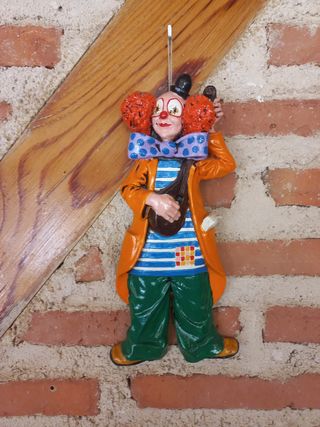 Payaso cerámico vintage