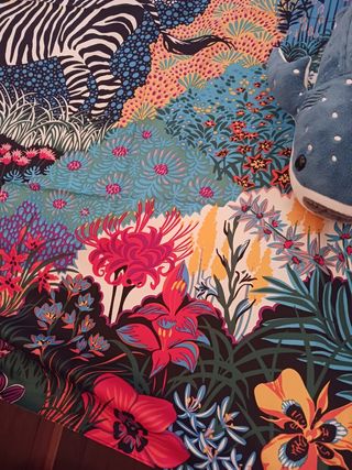 Enorme pañuelo foulard estampado Afrikam