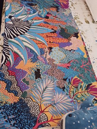 Enorme pañuelo foulard estampado Afrikam