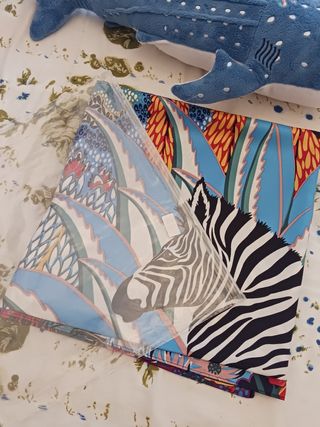 Enorme pañuelo foulard estampado Afrikam