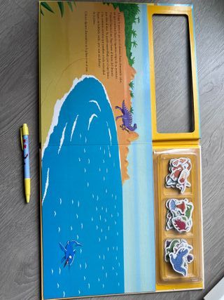 Libro juego SM Jorge, el dinosaurio + 30 imanes
