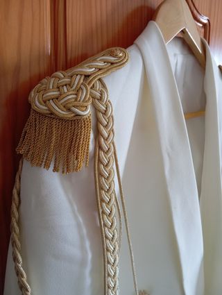 Chaqueta primera comunión blanco niño