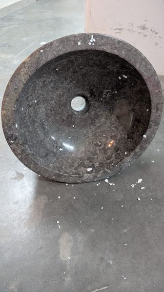 Lavabo de mármol nuevo estilo Volca