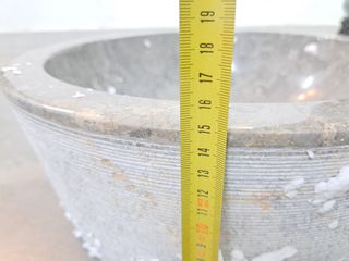 Lavabo de mármol nuevo estilo Volca