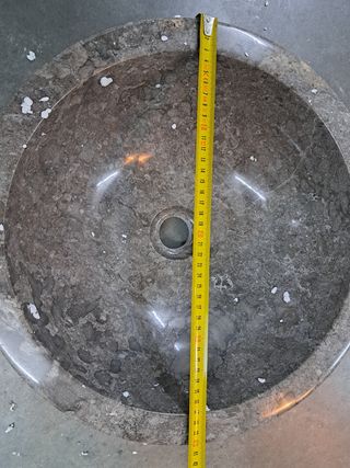 Lavabo de mármol nuevo estilo Volca