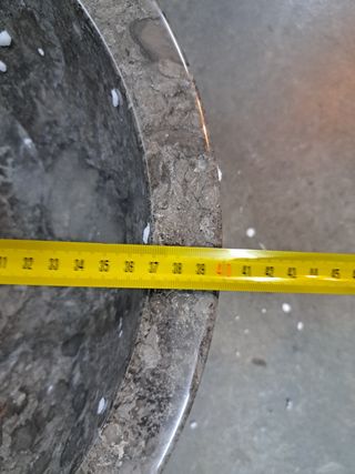 Lavabo de mármol nuevo estilo Volca