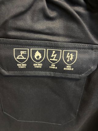 PANTALON IGNIFUGO ANTIESTATICO AZUL MARINO T-58/60