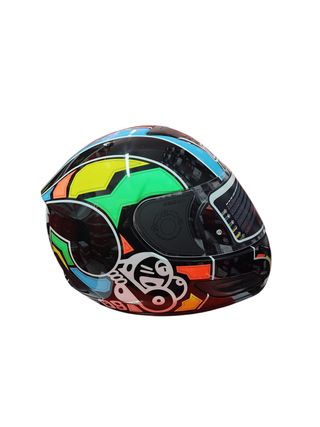 Casco integral Fibra de Vidrio NZI Spyder 3 NV