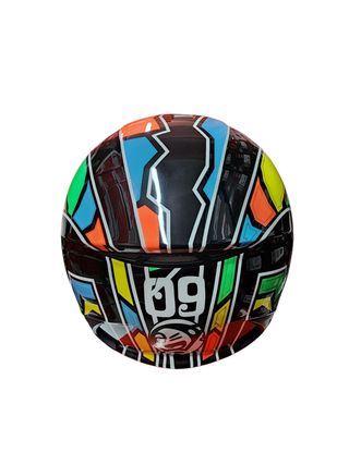Casco integral Fibra de Vidrio NZI Spyder 3 NV
