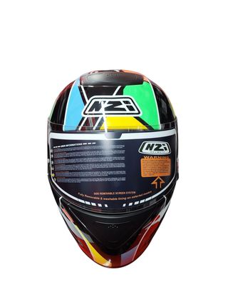 Casco integral Fibra de Vidrio NZI Spyder 3 NV