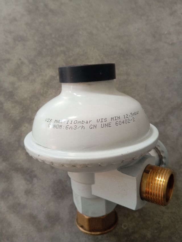 Regulador gas evatec, modelo gn6vm