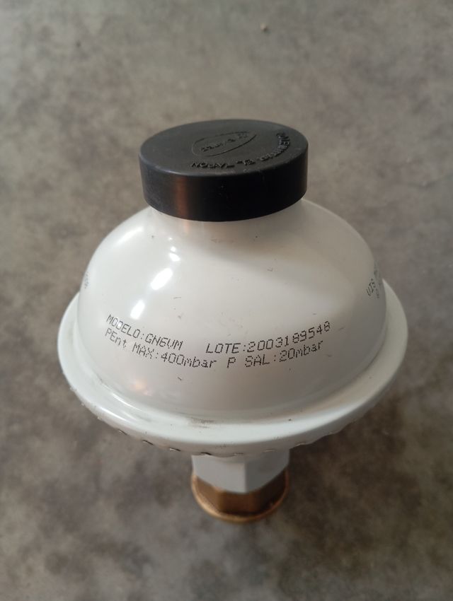 Regulador gas evatec, modelo gn6vm