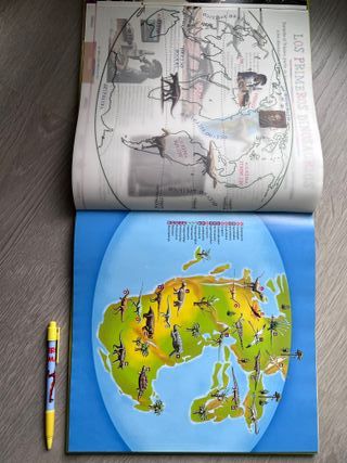 Atlas ilustrado de dinosaurios SM +5 años