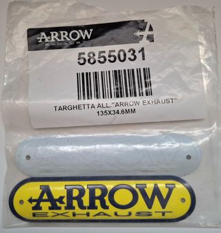 Logotipo Arrow aluminio