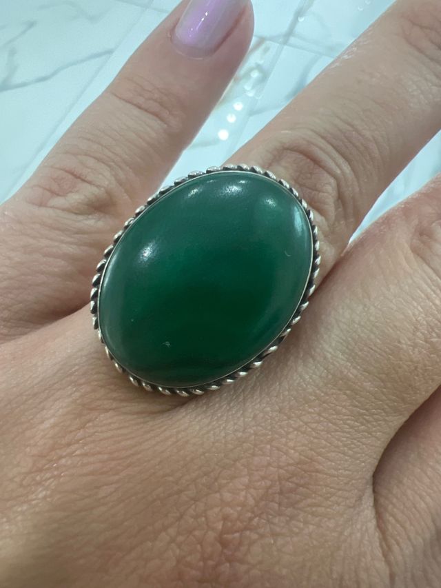 Anillo de plata