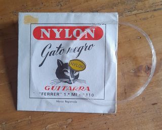 Cuerdas Guitarra Gato Negro Nylon