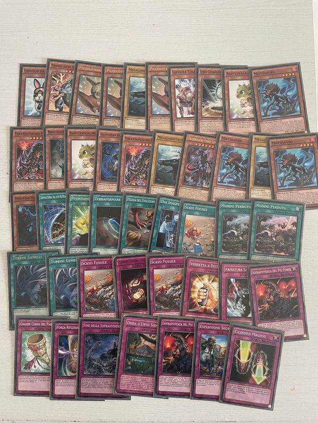 Deck dinosauro yugioh
