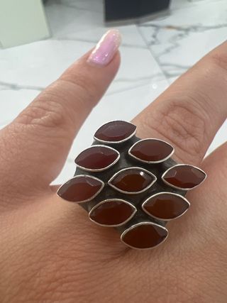Anillo de plata