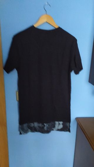 Camiseta Pull&Bear negra - Talla M