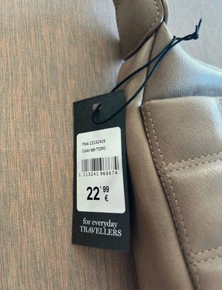 Bolso bandolera Paco Martínez beige