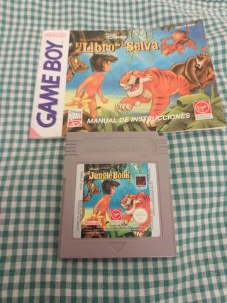 Juego el libro de la selva Game boy 