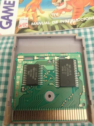 Juego el libro de la selva Game boy 