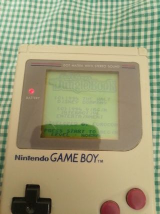 Juego el libro de la selva Game boy 