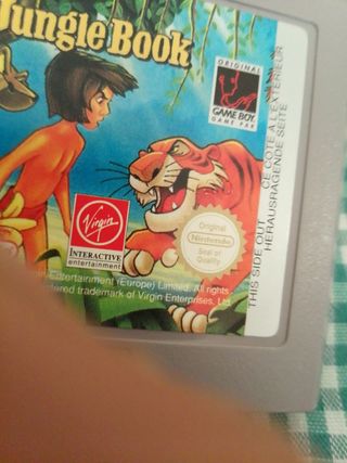 Juego el libro de la selva Game boy 