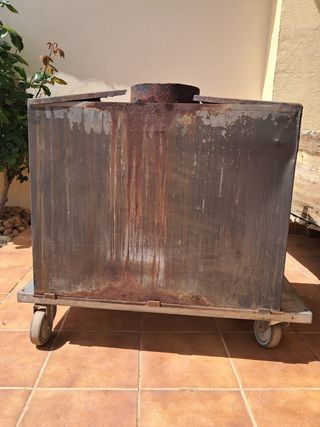 Inserisci legna in ghisa