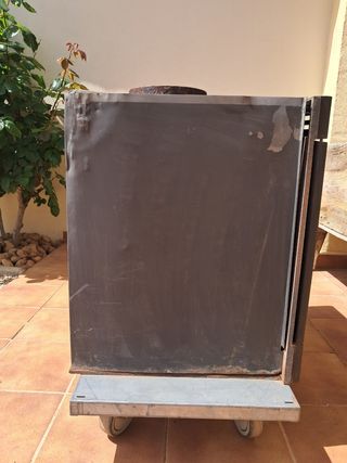 Inserisci legna in ghisa