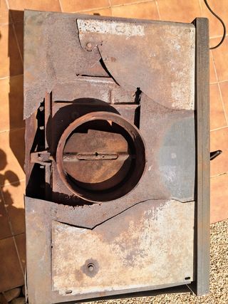 Inserisci legna in ghisa