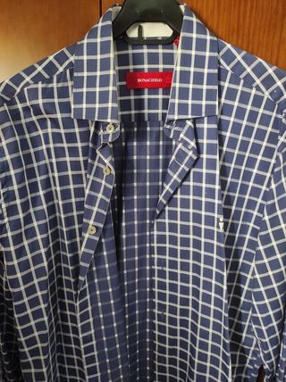 Camisa cuadros multicolor