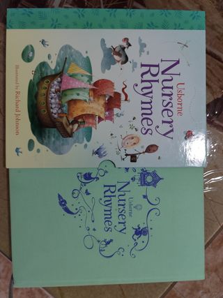Nursery Rhymes libro en ingles para niños 