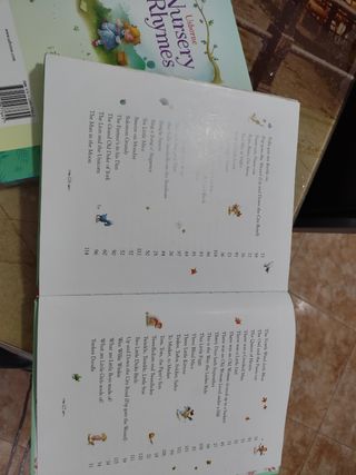 Nursery Rhymes libro en ingles para niños 