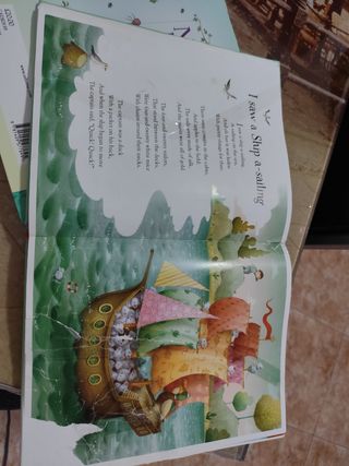 Nursery Rhymes libro en ingles para niños 