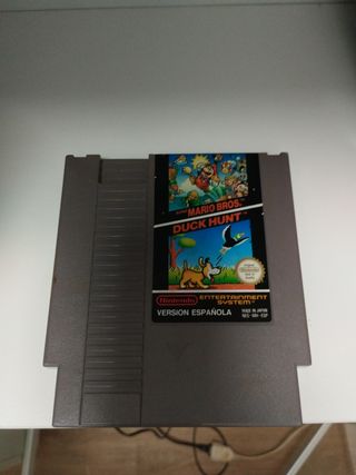 Juego Nintendo Super Mario Bros y Duck 