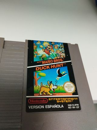 Juego Nintendo Super Mario Bros y Duck 