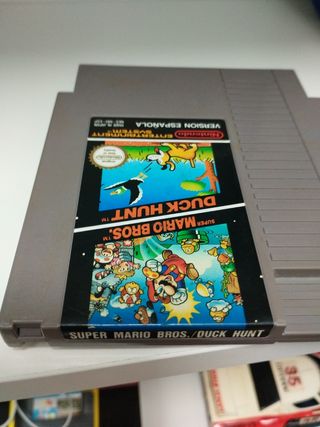 Juego Nintendo Super Mario Bros y Duck 