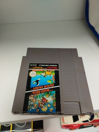 Juego Nintendo Super Mario Bros y Duck 