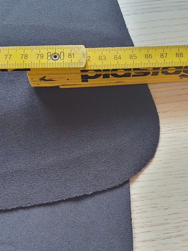 Gilet lungo nero donna