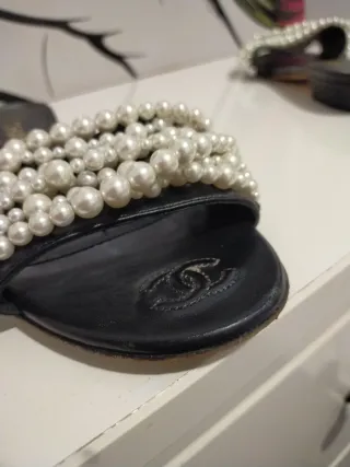 Chanclas chanel