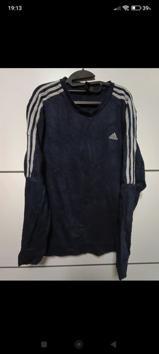 Sudadera Adidas azul marino