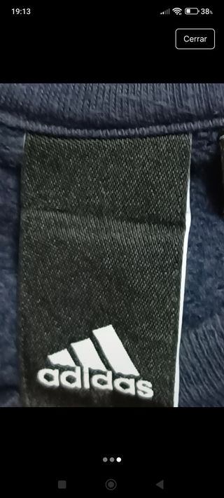Sudadera Adidas azul marino