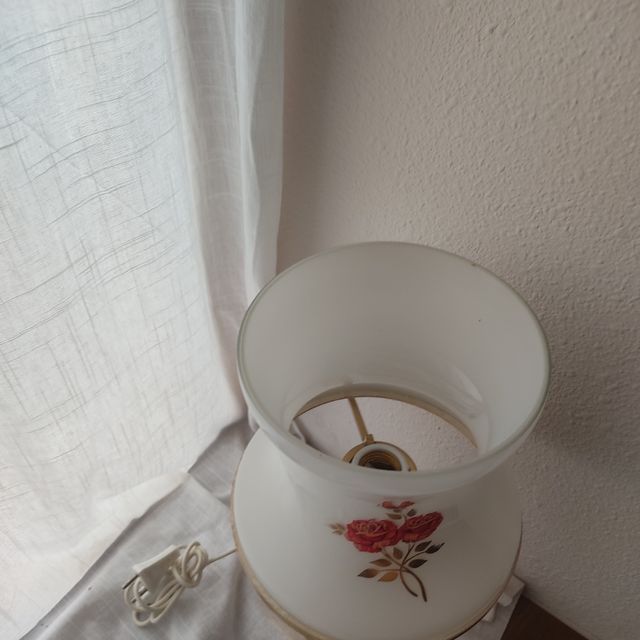 Lámpara cristal vintage