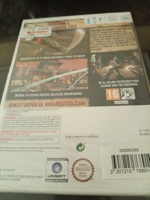 Red steel 2 precintado