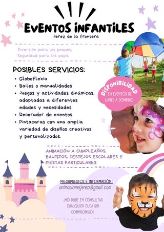 ANIMADORA INFANTIL
