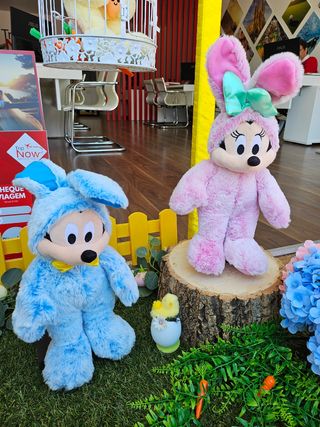 Mickey e Minnie peluche